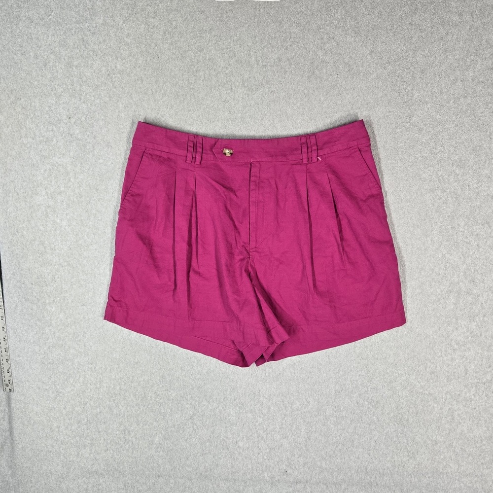 LOFT Outlet Women Shorts 16 Pink Chino Pockets NWT